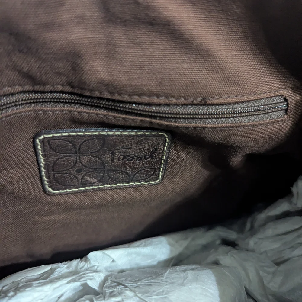 Fossil Multicolor Striped Hobo Bag